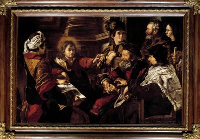 Le Christ parmi les docteurs - Giovanni Serodine