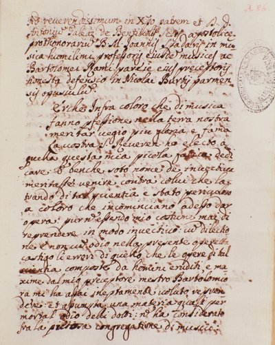 Page manuscrite d