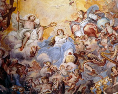 Couronnement de la Vierge - Giovanni Tuccari