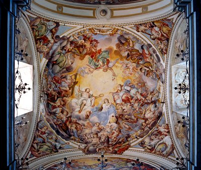 Couronnement de la Vierge, 1725 - Giovanni Tuccari