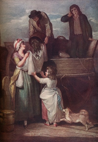 Les cris de Londres : Pois frais cueillis, Young Hastings, 1795, 1917 - Giovanni Vendramini