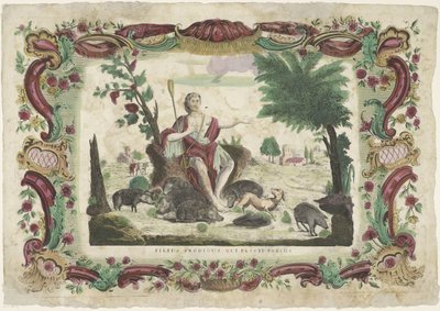 Le fils prodigue comme gardien de porcs - Giovanni Volpato (possibly)