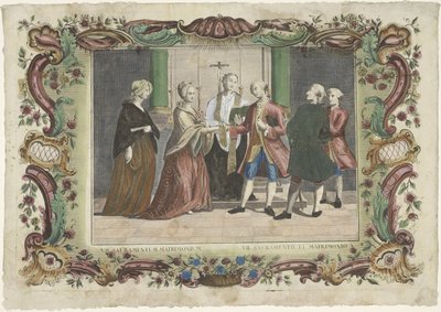Le sacrement du mariage - Giovanni Volpato