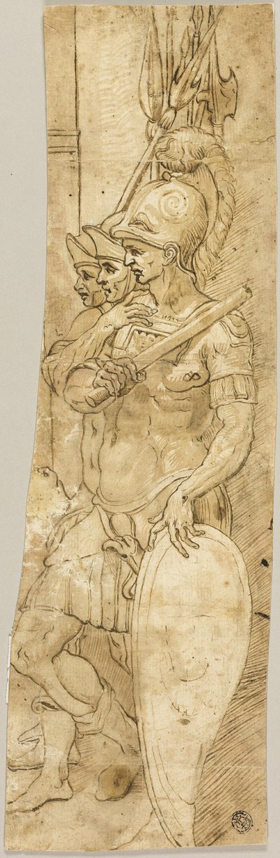 Trois soldats romains - Giovanni da Bologna