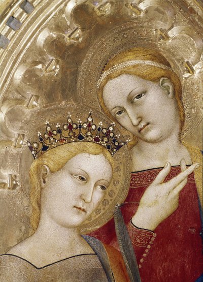 Sainte Catherine et Sainte Lucie - Giovanni da Milano
