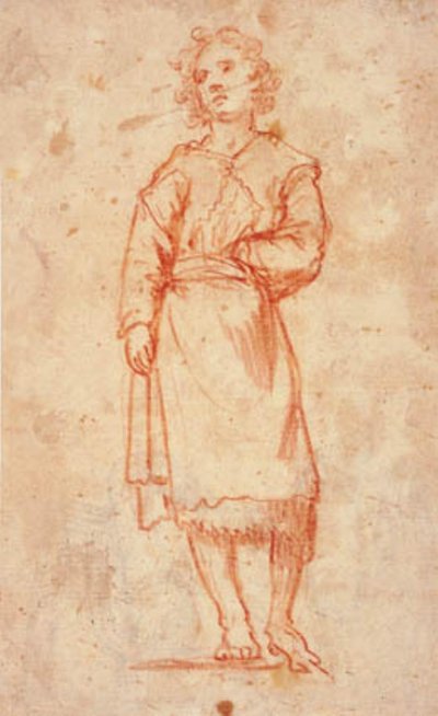 Fille debout - Giovanni da San Giovanni