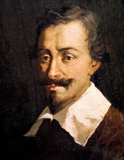 Portrait du compositeur et théoricien belge Johannes Tinctoris, détail - Giovanni da Udine (after)