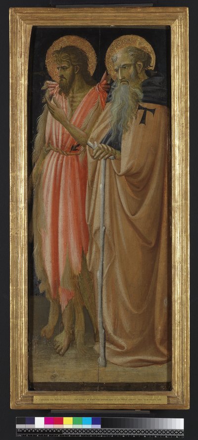 Saint Jean-Baptiste et Saint Antoine Abbé - Giovanni dal Ponte