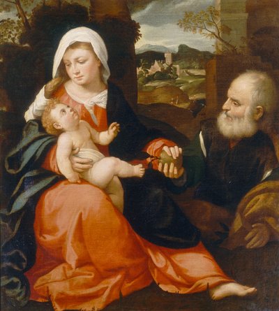 La Sainte Famille - Giovanni de Busi Cariani