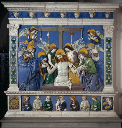 La Déposition de Jésus dans le Saint Sépulcre avec la Vierge et Saint Jean l