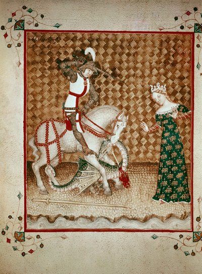 Saint Georges terrassant le dragon - Giovanni di Benedetto da Como