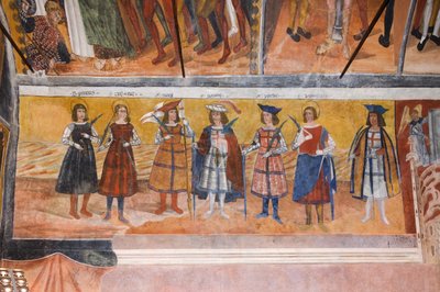 Les Chevaliers Saints Locaux (les Sept Martyrs de la Légion Thébaine) - Giovanni di Cherasco Botoneri
