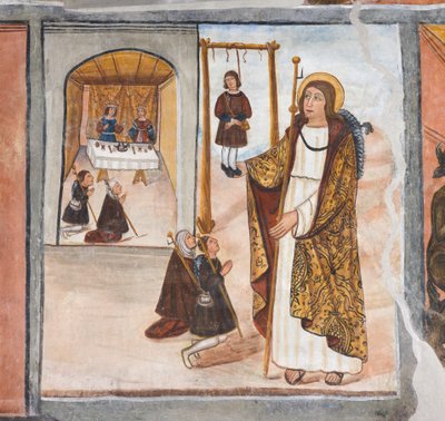 Le Miracle de Saint Jacques à Santo Domingo de la Calzada - Giovanni di Cherasco Botoneri
