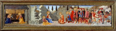 Nativité et adoration des Mages - Giovanni di Francesco del Cervelliera