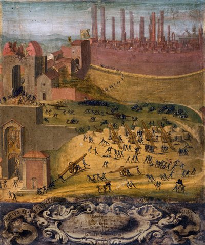 La Victoire de Porta Camollia à Sienne en 1526 - Giovanni di Lorenzo Cini