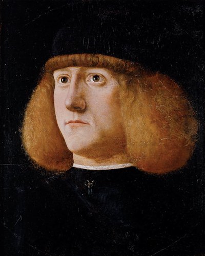 Allemand : Bildnis eines jungen Mannes Portrait d