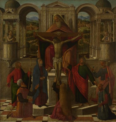 Représentation symbolique de la crucifixion, vers 1492 - Giovanni di Niccolo Mansueti
