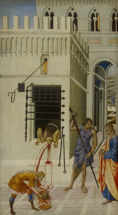 La Décapitation de Saint Jean-Baptiste - Giovanni di Paolo