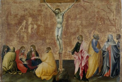 La Crucifixion du Christ, v.1445 - Giovanni di Paolo di Grazia