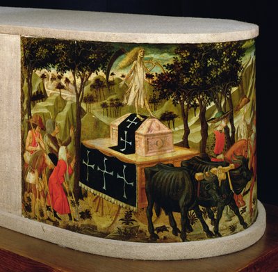 Triomphe de la Mort, inspiré par les Triomphes de Pétrarque (1304-74) - Giovanni di Ser Giovanni Scheggia