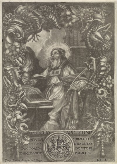 Portrait de Saint Augustin - Girard van der Bruggen