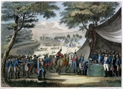 Pacification de la Vendée par le général Hoche (1768-97) 20 avril 1795 - Karl Girardet
