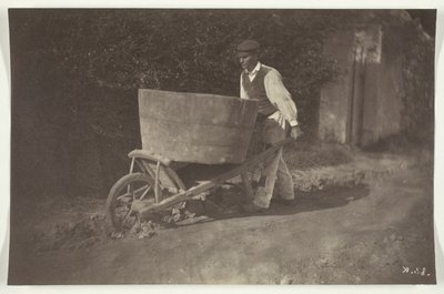 Paysan avec une brouette - Giraudon