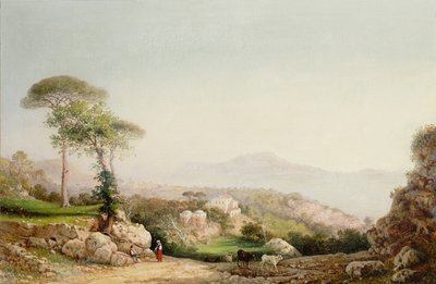 Capri depuis Massa Lubrense - Girolamo Gianni