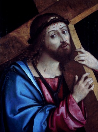 Christ portant la croix, par Girolamo Marchesi dit Cotignola (ca 1471-1540) - Girolamo Marchesi da Cotignola
