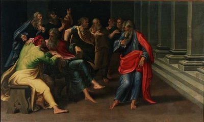 Saint Jean buvant à la coupe empoisonnée - Girolamo Mazzola Bedoli
