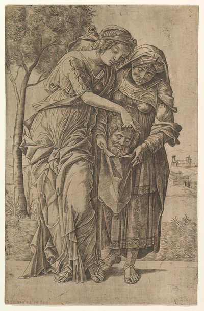 Judith et sa servante avec la tête d