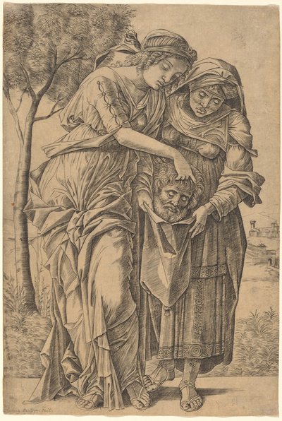 Judith avec la tête d