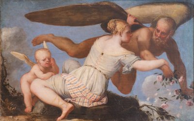 Allégorie du temps qui fuit - Girolamo Pellegrini