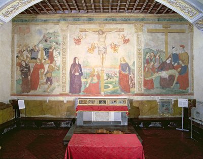 Le chemin du Calvaire, La Crucifixion, La Déposition, de la salle capitulaire - Girolamo Ristori