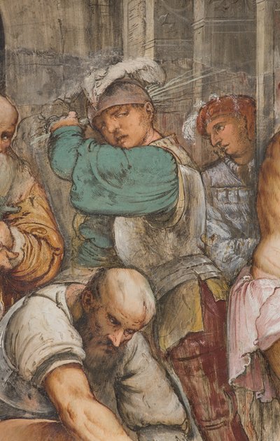 Avenue centrale, Cinquième travée sud, Flagellation du Christ, Jérôme Romanino - Girolamo Romanino