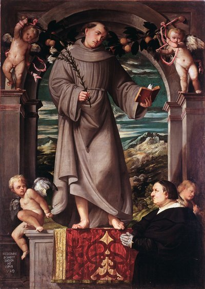 Saint Antoine de Padoue - Girolamo Romanino