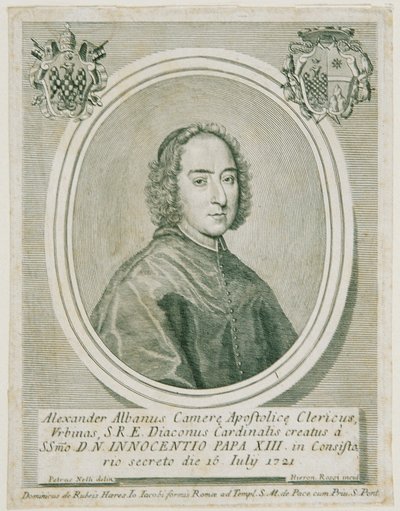 Cardinal Alessandro Albani - Girolamo Rossi