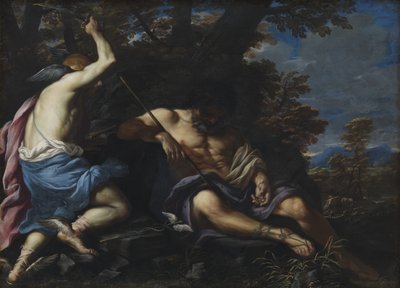 Mercure tuant Argus - Girolamo Troppa