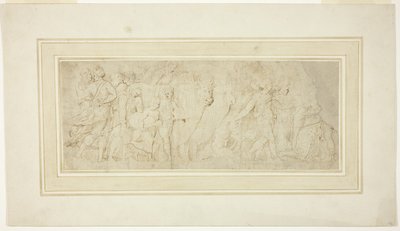 Procession de Figures et de Bœufs - Girolamo da Carpi