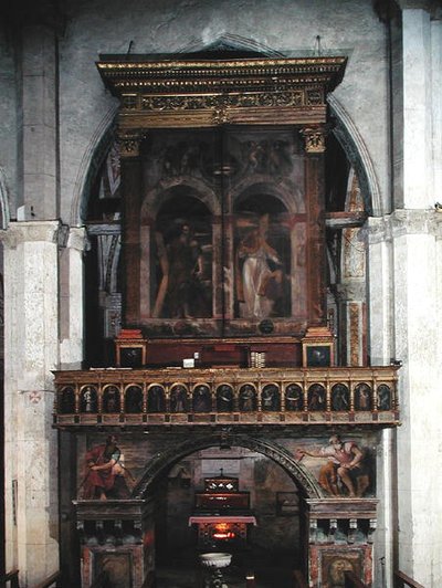 Orgue de St. Andrea, 1525 - Girolamo di Romana