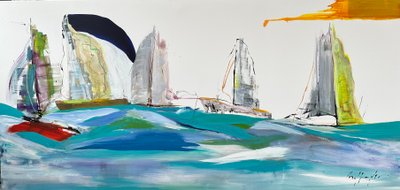 Un autre jeu (peinture) - Gisela Gaffoglio