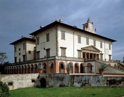 Façade de la Villa Medicea de Poggio a Caiano - vers 1480-1485 - Giuliano Giamberti da Sangallo