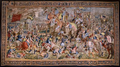 La bataille de Zama - Giulio (after) Romano
