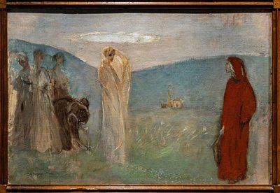 Dante et Béatrice - Giulio Aristide Sartorio
