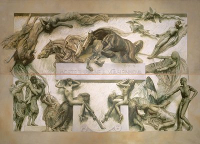 La Mort, du Cycle de la Vie Humaine - Giulio Aristide Sartorio