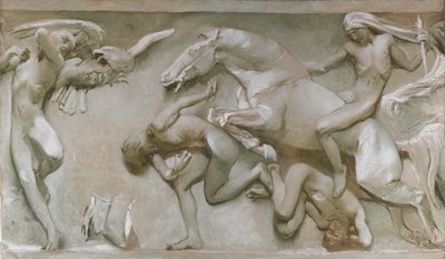 Des Grandes Découvertes, à travers les Âges Sombres..., 1906 - Giulio Aristide Sartorio
