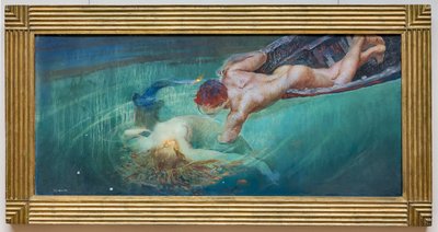 Sirène ou Abysse Vert, vers 1900 - Giulio Aristide Sartorio