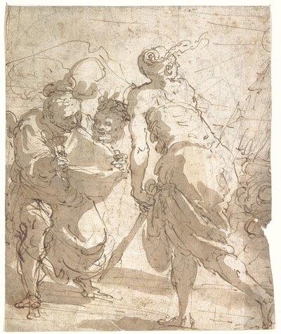 Judith avec la tête d