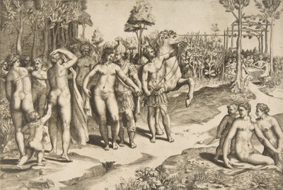 Alexandre et Roxane, 1531-76 - Giulio Bonasone