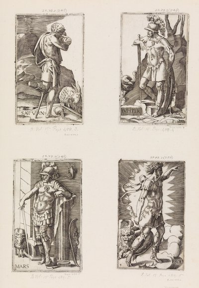 Jupiter, des Planètes, planche 2 - Giulio Bonasone